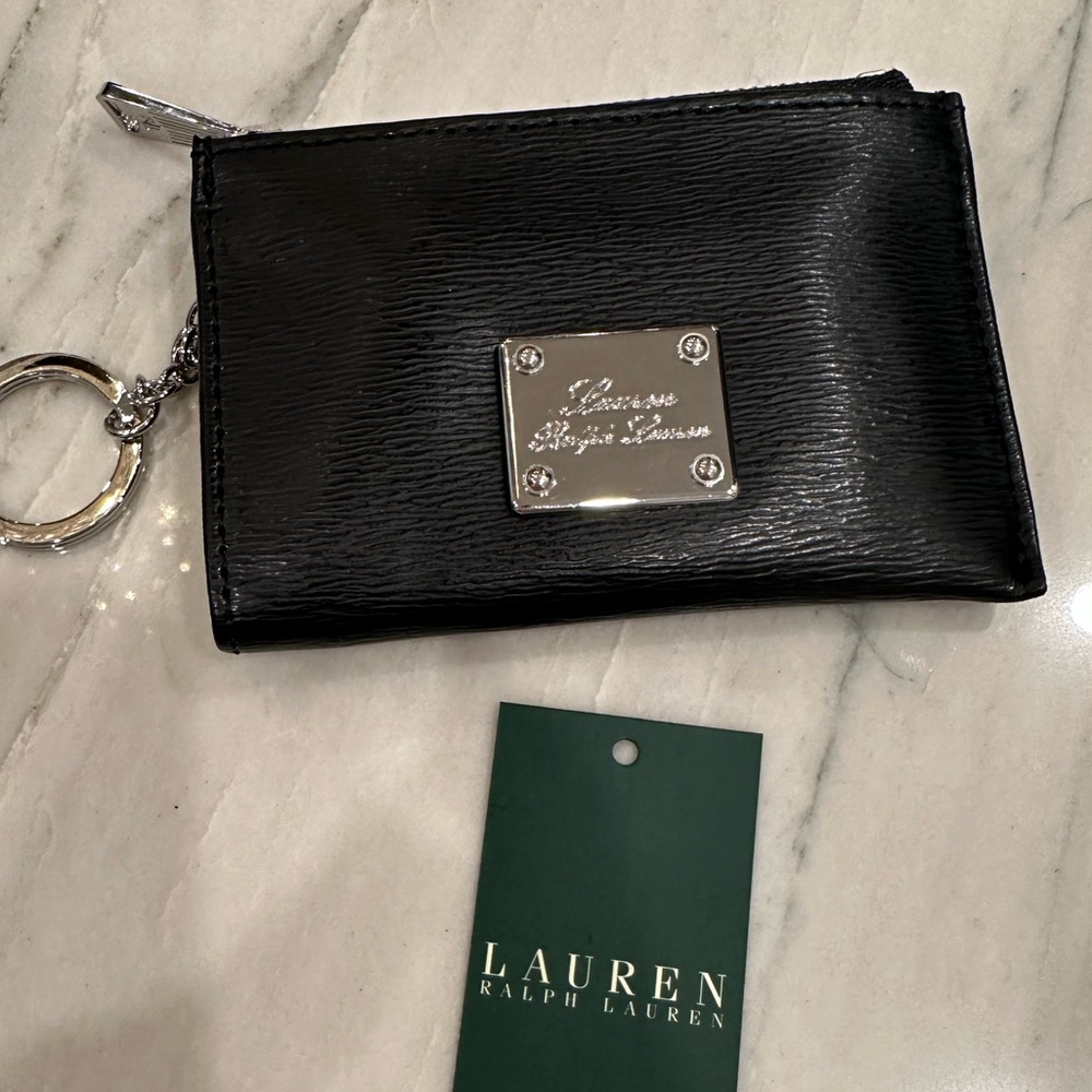 NWT Ralph Lauren Newbury Key & Coin Purse